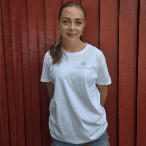 T-shirt vit Sällskapet