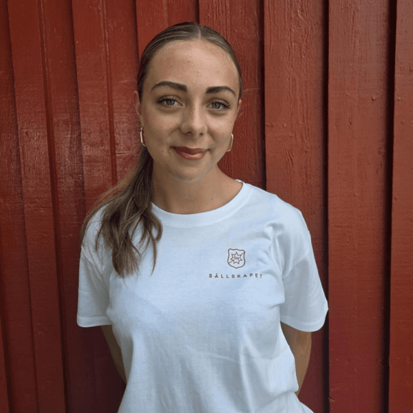 T-shirt vit Sällskapet - Bild 2