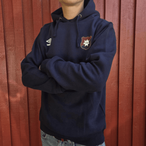 Hoodie marinblå ÖIS-sköld - Bild 2