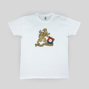 T-shirt vit stort lejon