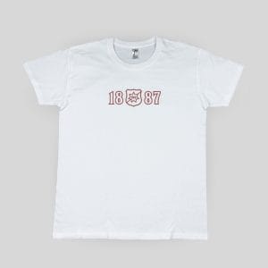T-shirt vit 1887
