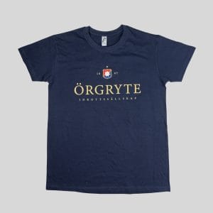 T-shirt blå eleganten